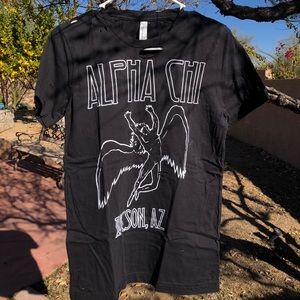 Alpha Chi Omega Band Tee! Size S